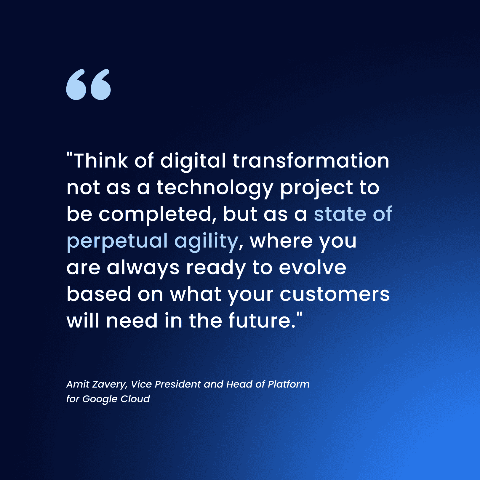 Digital Transformation Quote